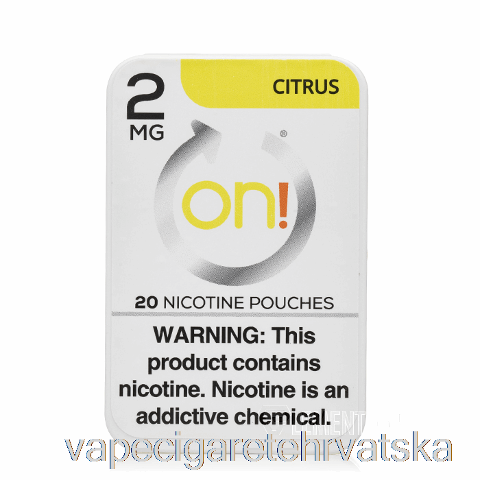 Vape Cigareta Na! Nikotinske Vrećice - Citrusi 2mg